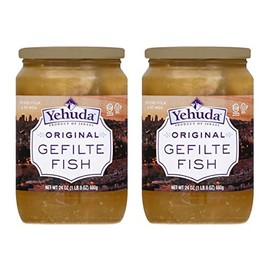 Yehuda Gefilte Fish, Original, 24 oz (2 Pack) | Traditional Gefilte Fish | Nothing Artificial | Ready to Serve