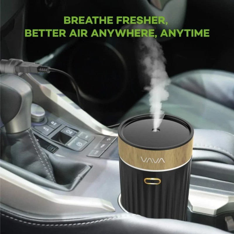 VAVA Car Essential Oil Diffuser 60ml Portable USB Aroma Diffuser