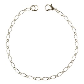 Nippon String Button Trading NBK Bag Charm Chain Total Length 7.1 inches (18 cm), 2 Pieces, Silver KE712-S