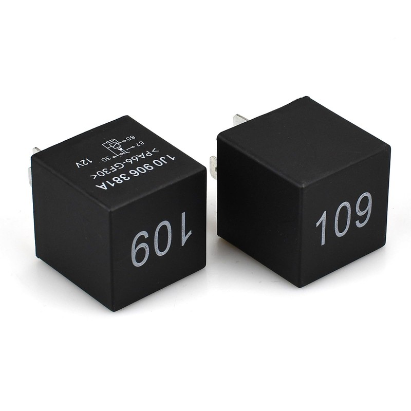 VehiclePro 2-Pack 1J0 906 381 A Main Power Supply Relay