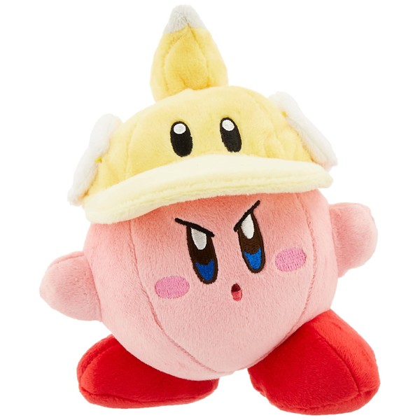 Kirby Series KP22 Cutter Kirby Plush Toy, Height 3.5 inches (9 cm)