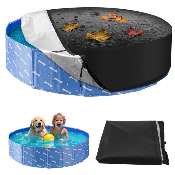 YAOZUP Round Pool Cover, 120 x 30 cm, Dog Pool