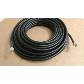 Andrew US MADE  75 ft  LMR-400   Ham Radio  Antenna PL259 UHF to UHF Male coax cable