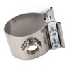 Clamp On Wideband Sensor Bung Adapter Adjustable Stainless Steel Oxygen