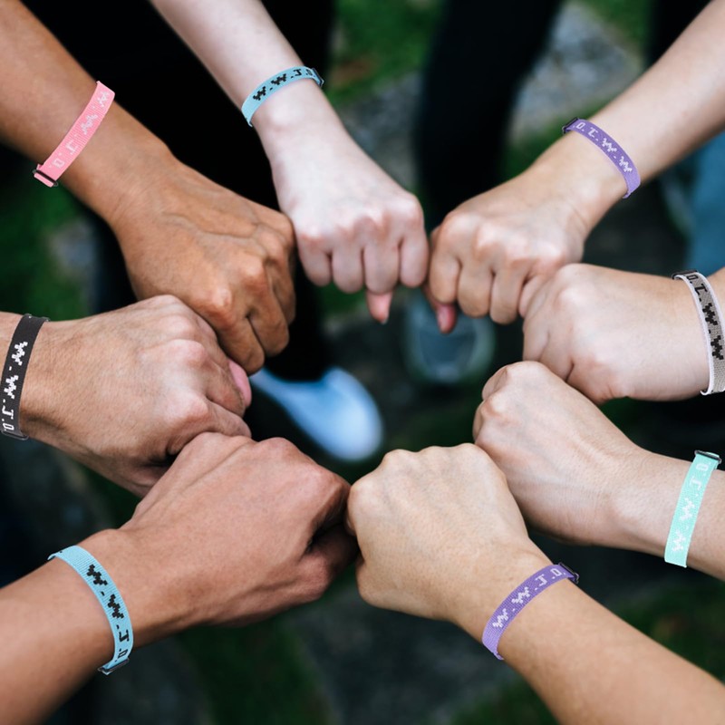 Axlksia 6 PCS WWJD Bracelets for Men and Women –