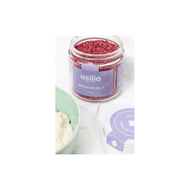 Hibiscus Salt | Pure Indian Ocean Sea Salt blended with