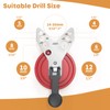 Snowtaros Drill Hole Saw Guide Jig Precision Tool for Clean