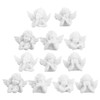 Milisten 30 x Angel Charms, Small Cherub Angel Miniatures, Resin