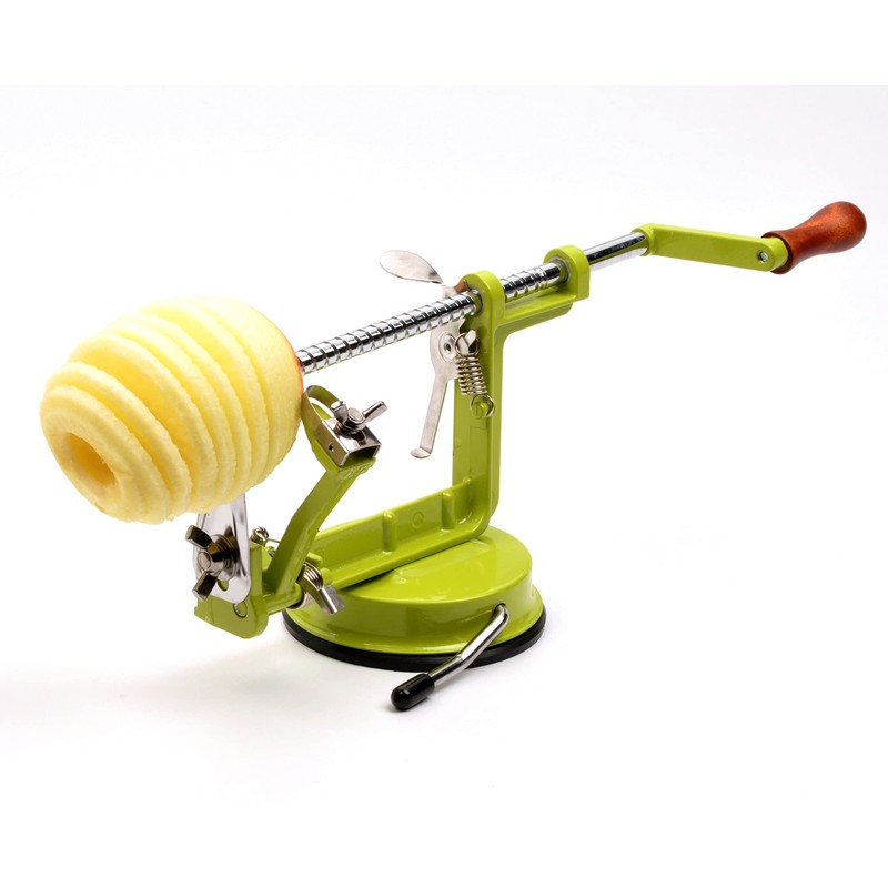 RSVP International Green Apple Slicer, Corer, & Peeler | Suctions