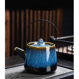 Chinese/Japanese Tea Set, Tea Sets for Women/Adults,Gongfu/Porcelain Tea Set,Tea tray and Filter Included,Suitable for Picnic and tTravel