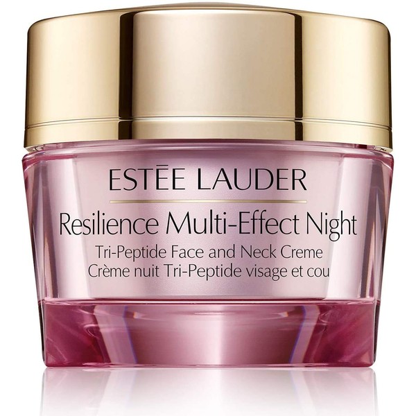 Estee Lauder Resilience Multi-Effect Night Tri-Peptide Face and Neck Creme, 1 oz / 30 ml, Full Size Unboxed