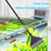 Pronetcus Algae Scraper for Glass Aquariums, Fish Tank Cleaner, Aquarium