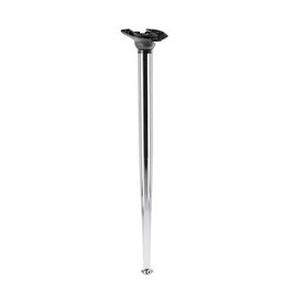 1x 710mm Chrome Angle Folding Table Leg Breakfast Bar Support 40mm Diameter