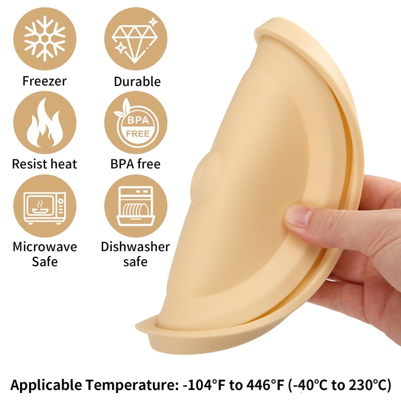 Replacement Lids for Pyrex 7201-PC 4 Cup, Silicone Round Storage