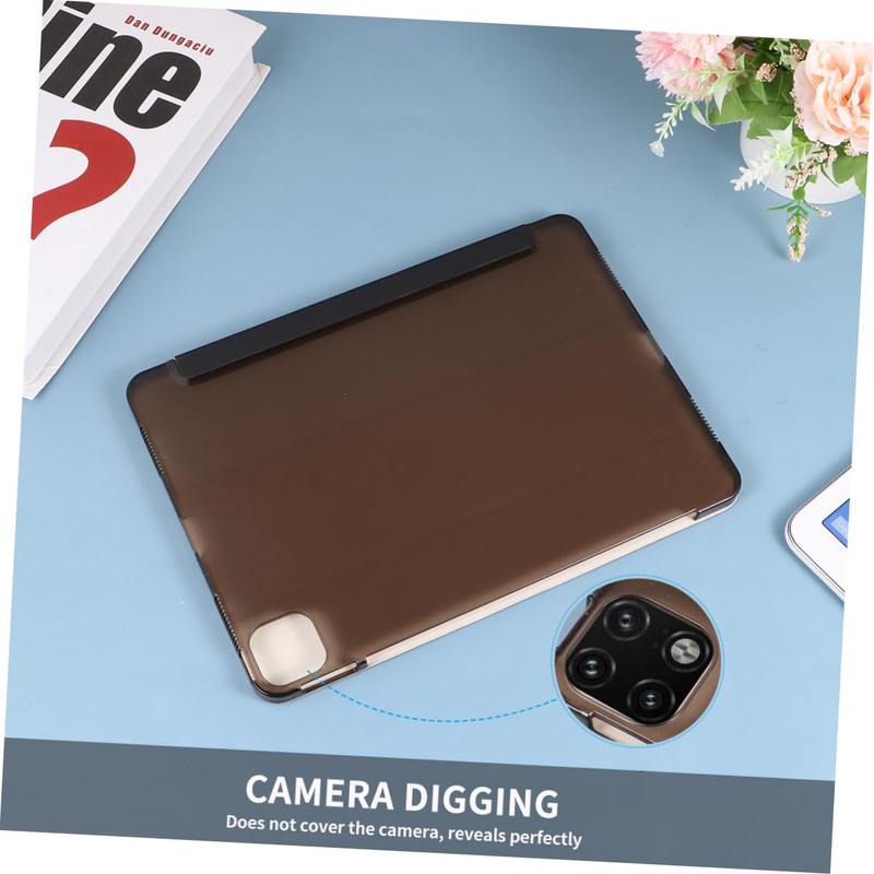 jojofuny Folding Pu Leather Tablet Protective Cover Tablet Case Microfiber