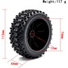 fujita 1/10 RC Racing Short Course Truck Tire & Off-Road