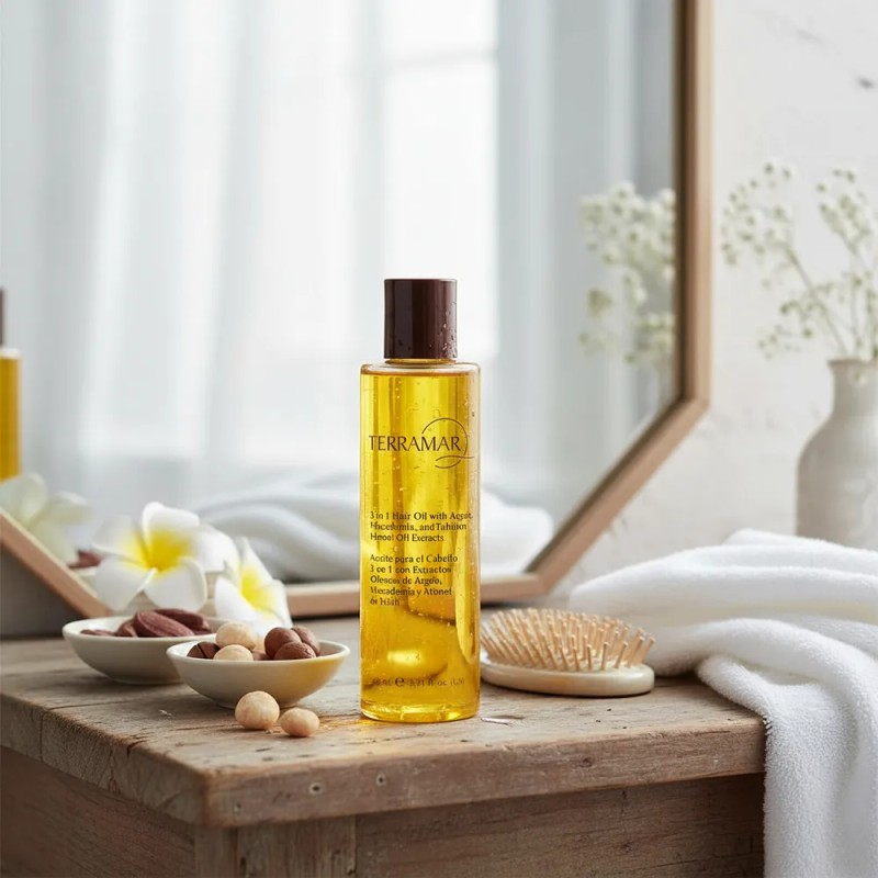 Terramar 3pack Aceite Tratamiento 3en1 Para El Cabello