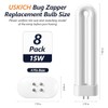 8 Pack Bug Zapper Light Bulb Replacement for 15W Bug