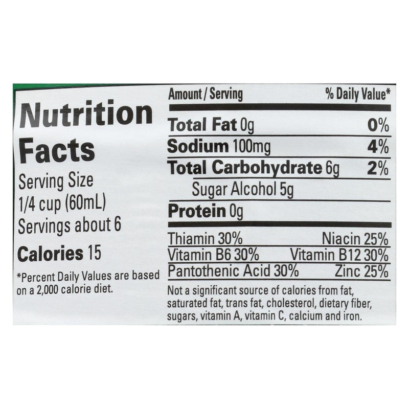 Vermont Sugar Free Syrup, 12-Ounce Bottles (Pack of 6)