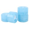 4Pcs Skateboard Wheel Set Replacement 78A Hardness PU Translucent Flashing