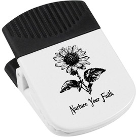 'Nurture Your Faith Daisy Flower' Magnetic Clip (CP00042859)