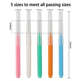 Shower Head Cleaning Brush for Small Hole, Multifunctional Shower Head Cleaner Tool Anti-Clogging Nozzle with Storage Boxes, Showerhead Cleaner Picks for Household Bathroom, 30 Pcs