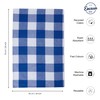 Encasa XO Kitchen Dish Towels Set | Blue | Waffle