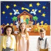 Batiyeer 31 Pcs Nativity Felt Set for Toddlers Kids Birth