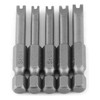 Uacen 5 Pcs Screwdriver U Type, U Shape Bits U4