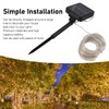 Solar Rope Light 100 LED Waterproof Weather Resistant Decorative Solar