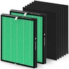 VALZONE 2 Pack 150 True HEPA Filter Replacement Sets for