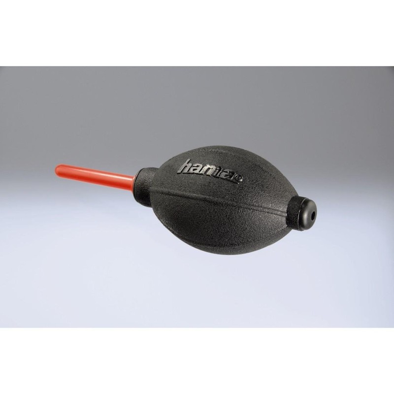 Hama 00005635 Dust Ex Brush Air Blower, Black/Red