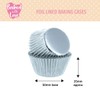 Baked with Love Pink Foil Baking Cases, Foil Baking Cups,