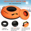 Meagoo Heavy Duty Snow Tube, Inflatable Durable 40" Snow Sled