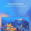 VBESTLIFE Projector, Supported Video Projector, Portable Home Cinema Film Projector