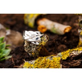 Windalf ZANO Puzzle Ring 9 mm 6-Piece Puzzle Jewellery Bohemia Engagement Ring 925 Sterling Silver, Silver, No Gemstone