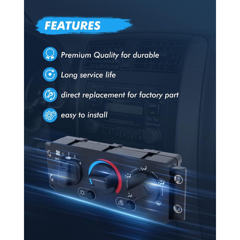 ECCPP 70826280 Climate Control Module AC Heater Climate Control Panle