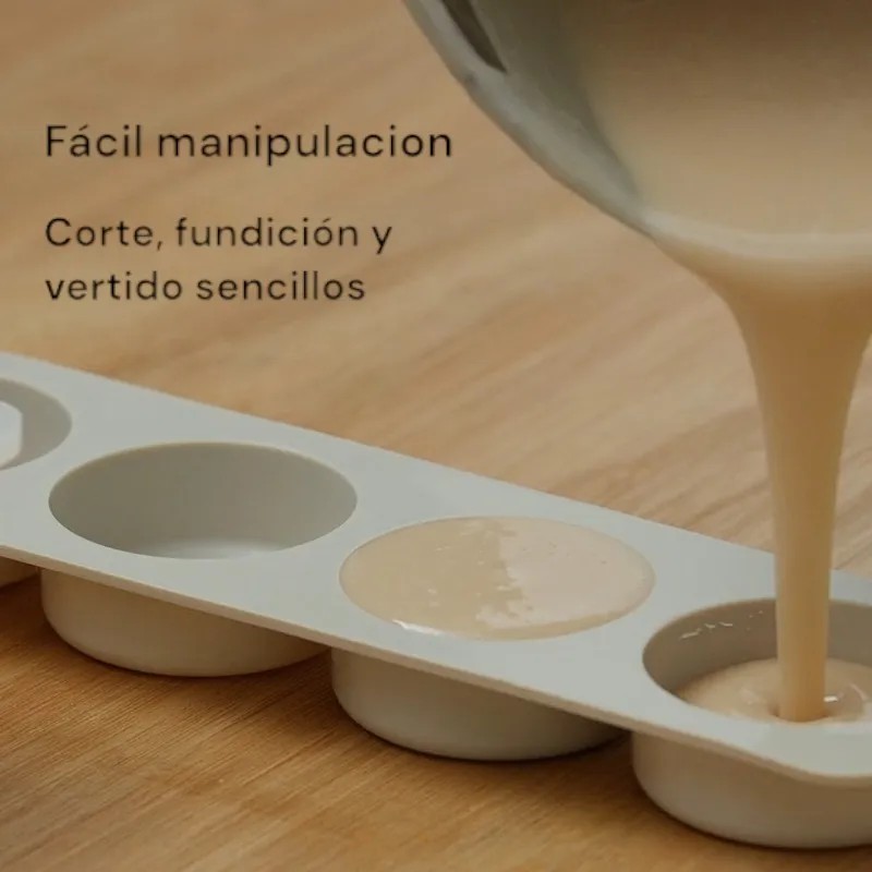 Jabón Base Glicerina Blanco Mayoreo, 1 Kg