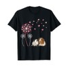 Dandelion Guinea Pig Cute Guinea Pig Floral Dandelion Spread T-Shirt