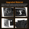 DimFlux LED DRL Headlight Compatible with 2003-2006 Chevy Silverado/ 2003-2006