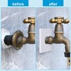Joez Wonderful 3pcs Split Flange Toilet Pipe Flange Cover 28mm/1.1inch,