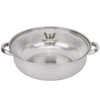 Simlug Steamer Pot,2-Layer Steamer Pot 2-Layer Stainless Steel Steamer, Cookware