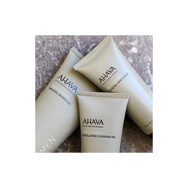 AHAVA Men's Mineral Shower Gel, 6.8 Fl Oz