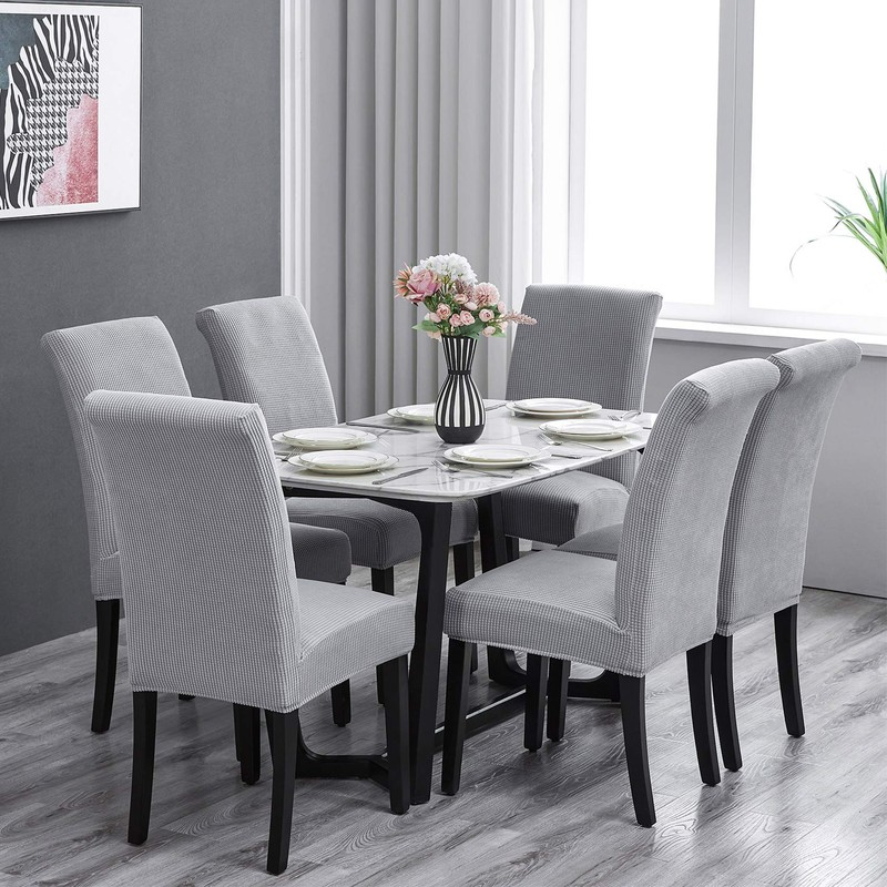 Howhic Stretch Chair Covers for Dining Room Set of 2,