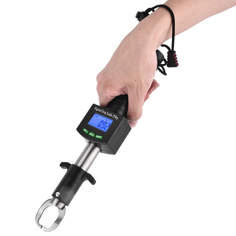 3 in 1 Digital Fish Grip Scale 25kg/55lb Fish Lip