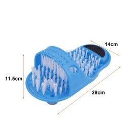 Jicyor Foot Brush, Foot Brush for Shower, Foot Brush, Foot Washer, Foot Scrubber with Non-Slip Suction Cups for Promote Blood Circulation, Remove Dead Skin