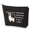 BLUPARK Funny Llama Gift for Llama Lover Llamas Are Awesome