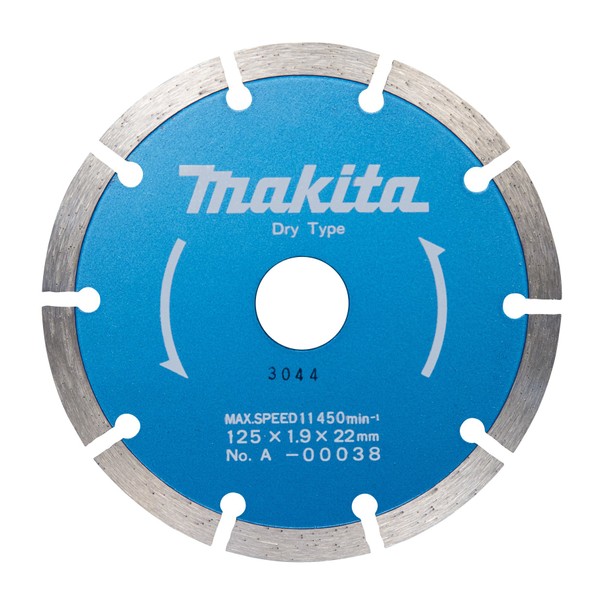 Makita A-00038 Diamond Wheel, Outer Diameter 4.9 inches (125 mm),