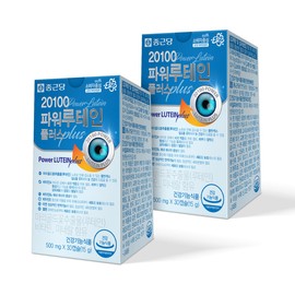 Chong Kun Dang 20100 Power Lutein 30 Capsules (2) Eye Health Vitamin A / 종근당 20100 파워 루테인 30캡슐 2개 눈건강 비타민A