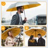 TechRise Umbrella Windproof Travel Umbrella: 10 Ribs Automatic Compact Strong